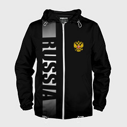 Мужская ветровка Russia: Black Line