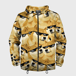 Мужская ветровка Doge: Deal with it
