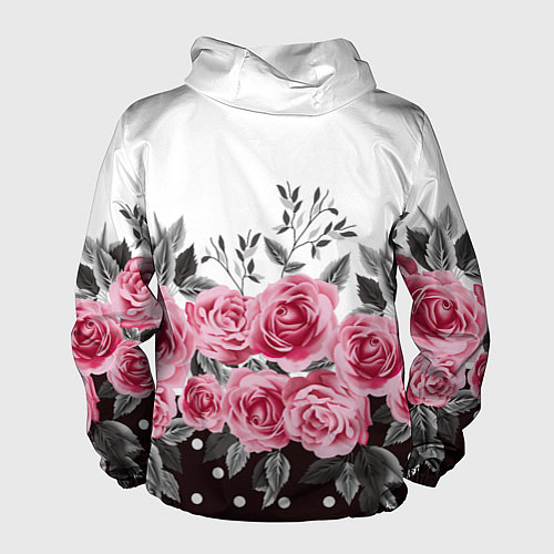 Мужская ветровка Roses Trend / 3D-Черный – фото 2