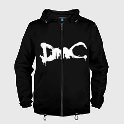 Ветровка с капюшоном мужская DMC, цвет: 3D-черный