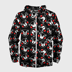 Мужская ветровка Kumamon Faces