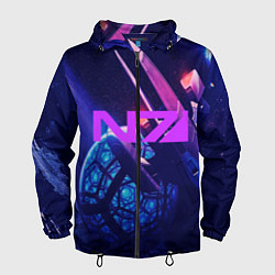 Мужская ветровка N7: Neon Space