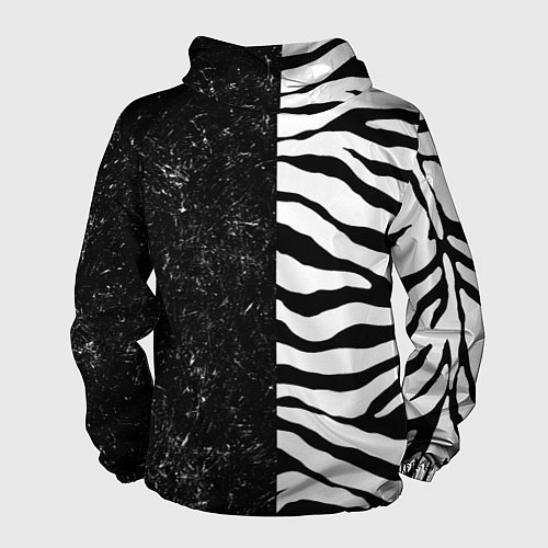 Мужская ветровка PUBG: Zebras Lifestyle / 3D-Черный – фото 2
