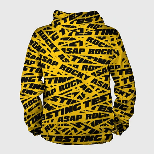Мужская ветровка ASAP Rocky: Light Style / 3D-Черный – фото 2