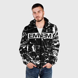 Ветровка с капюшоном мужская Eminem, цвет: 3D-черный — фото 2