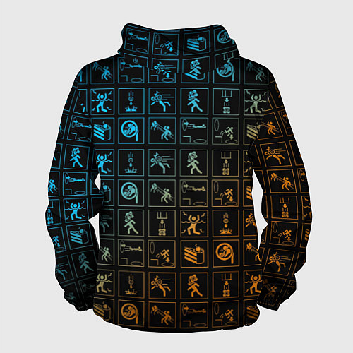 Мужская ветровка PORTAL / 3D-Черный – фото 2