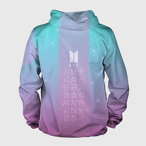 Мужская ветровка BTS / 3D-Черный – фото 2