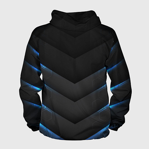 Мужская ветровка Mercedes-Benz / 3D-Черный – фото 2