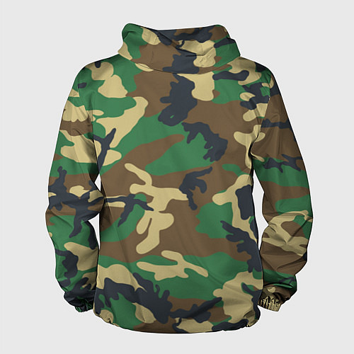 Мужская ветровка Пограничные Войска / 3D-Черный – фото 2