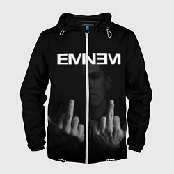 Ветровка с капюшоном мужская EMINEM, цвет: 3D-белый