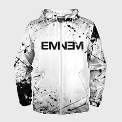 Ветровка с капюшоном мужская EMINEM, цвет: 3D-белый