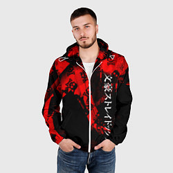 Ветровка с капюшоном мужская Bungou Stray Dogs, цвет: 3D-белый — фото 2