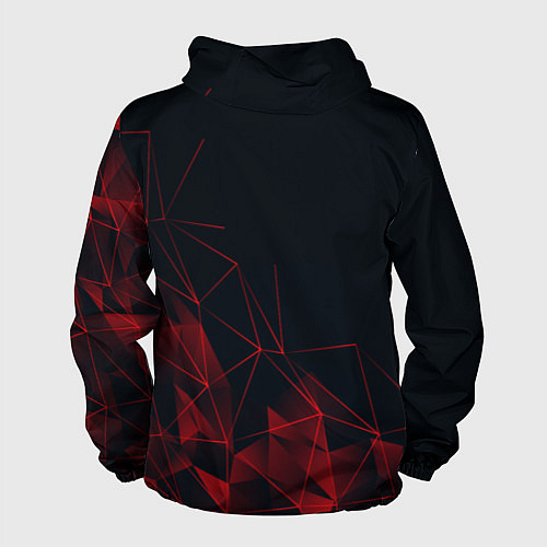 Мужская ветровка RED STRIPES / 3D-Черный – фото 2