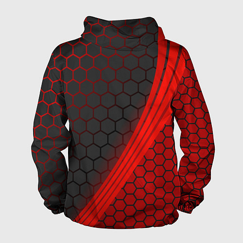 Мужская ветровка Mass Effect N7 / 3D-Черный – фото 2