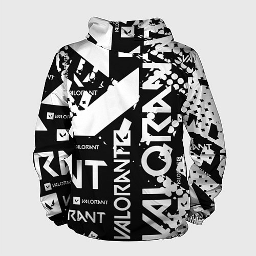 Мужская ветровка Valorant / 3D-Черный – фото 2