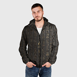 Ветровка с капюшоном мужская ASSASSINS CREED:ORIGINS, цвет: 3D-черный — фото 2