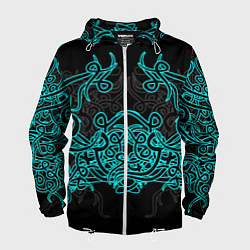 Мужская ветровка Узоры магия