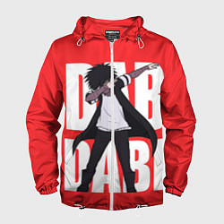 Ветровка с капюшоном мужская Dab Dabi, цвет: 3D-белый