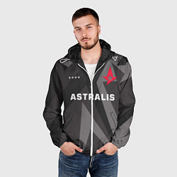 Ветровка с капюшоном мужская Astralis Jersey Pro 202122, цвет: 3D-белый — фото 2