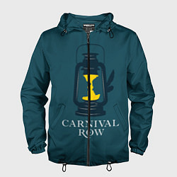 Ветровка с капюшоном мужская Карнивал Роу - Carnival Row, цвет: 3D-черный