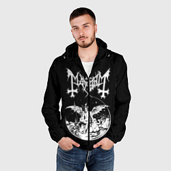 Ветровка с капюшоном мужская Mayhem, цвет: 3D-черный — фото 2