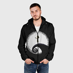 Ветровка с капюшоном мужская Little Nightmares 2, цвет: 3D-черный — фото 2