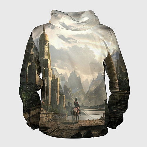 Мужская ветровка Prince of Persia демон / 3D-Черный – фото 2