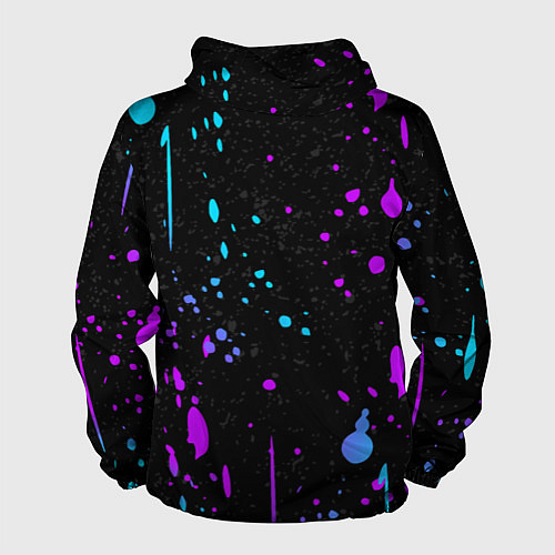 Мужская ветровка ONE PIECE ВАН ПИС НЕОН / 3D-Черный – фото 2