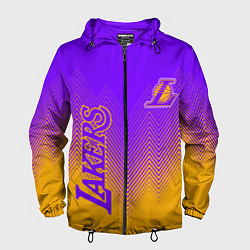 Мужская ветровка LOS ANGELES LAKERS ЛЕЙКЕРС