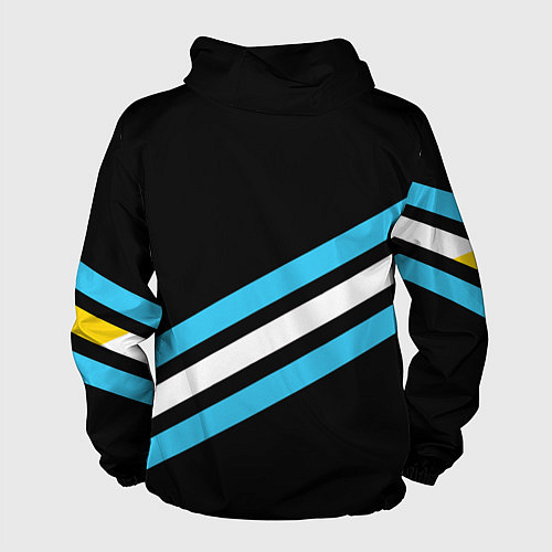 Мужская ветровка Сборная Аргентины / 3D-Черный – фото 2