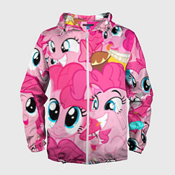 Мужская ветровка Pinkie Pie pattern