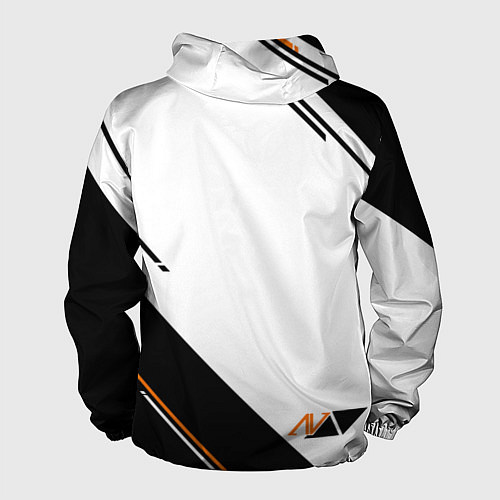 Мужская ветровка M4A4 - Asiimov 2023 NEW / 3D-Черный – фото 2