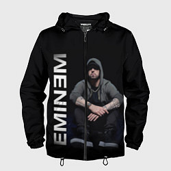 Ветровка с капюшоном мужская EMINEM, цвет: 3D-черный