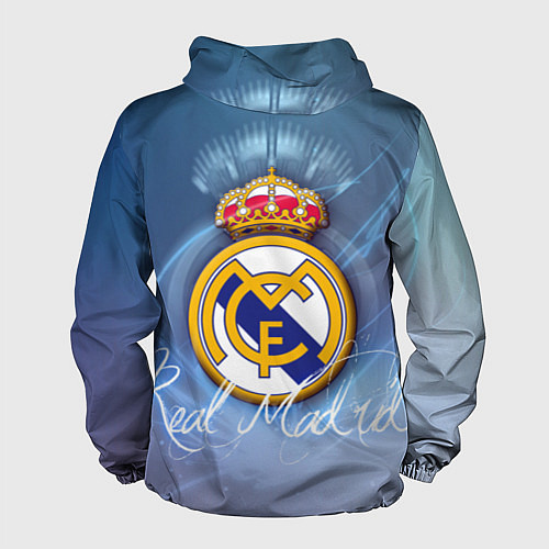 Мужская ветровка FC РЕАЛ МАДРИД / 3D-Черный – фото 2