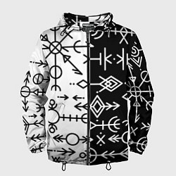 Мужская ветровка ДРЕВНИЕ СЛАВЯНСКИЕ РУНЫ