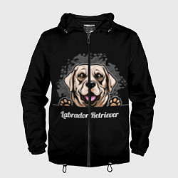 Мужская ветровка Лабрадор-Ретривер Labrador Retriever