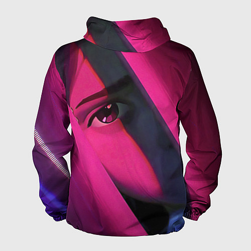Мужская ветровка Jinx Arcane League of Legends / 3D-Черный – фото 2