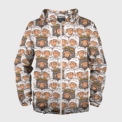 Мужская ветровка Овечки и барашки