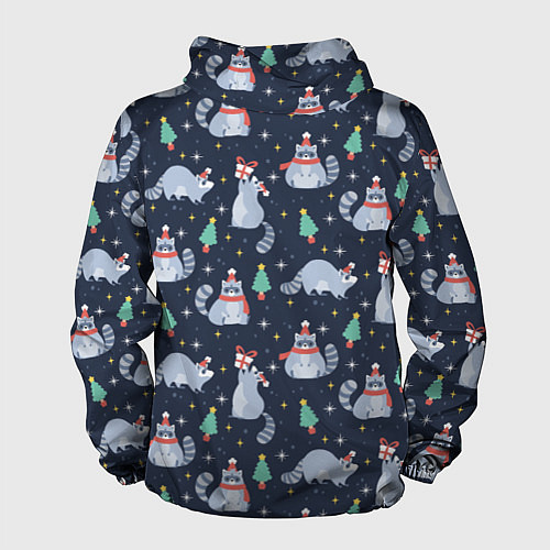 Мужская ветровка Eноты / 3D-Черный – фото 2