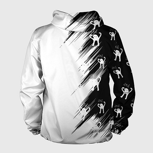 Мужская ветровка Ъуъ съука чб / 3D-Черный – фото 2