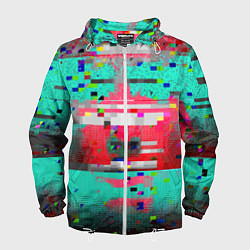 Мужская ветровка Fashion glitch 2088