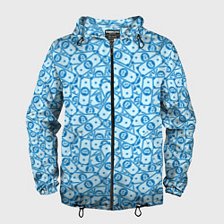 Мужская ветровка Bitcoin деньги