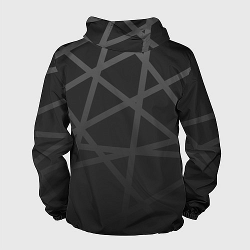 Мужская ветровка MERCEDES - BENZ МЕРСЕДЕС / 3D-Черный – фото 2