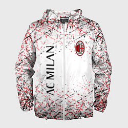 Мужская ветровка Ac milan logo