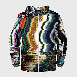 Мужская ветровка Glitch pattern - fashion trend