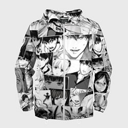 Мужская ветровка Игра Дарвина паттерн