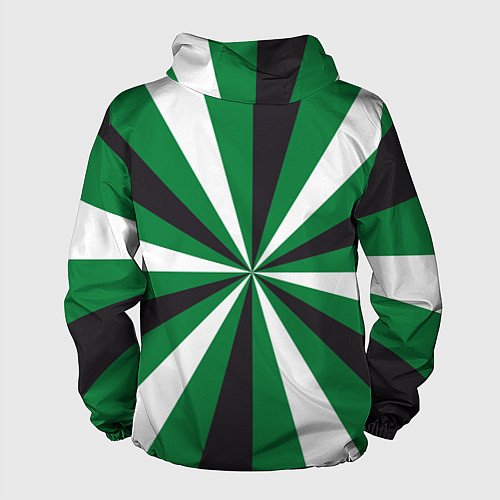 Мужская ветровка Железнодорожные войска ВС РФ / 3D-Черный – фото 2