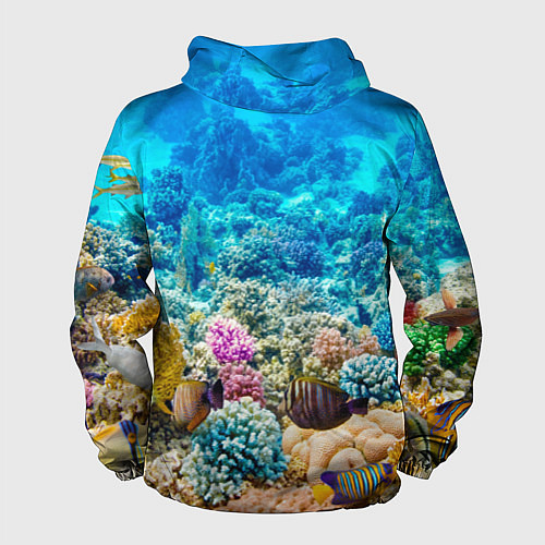 Мужская ветровка Дно морское / 3D-Черный – фото 2