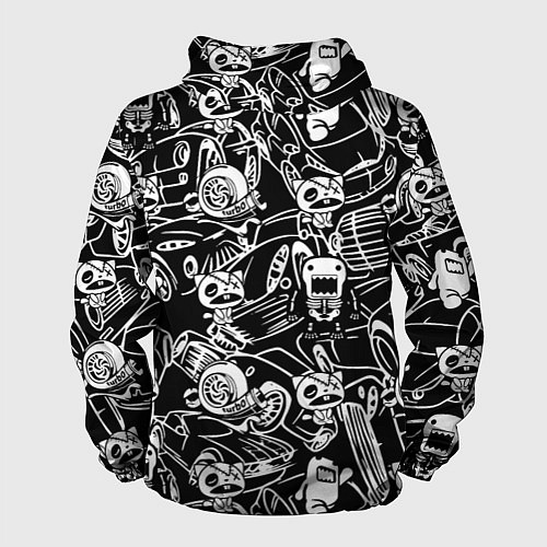 Мужская ветровка JDM Pattern / 3D-Черный – фото 2