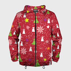 Мужская ветровка Red new year
